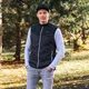 Ogrzewana kamizelka bezrękawnik męski inSPORTline Warmhim ∙ grzanie włóknem węglowym ∙ strefy brzuch/plecy/kręgosłup ∙ powerbank USB
