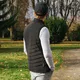Męska kamizelka ogrzewana W-TEC HEATstem ∙ Active Heat Core ∙ 3 strefy grzewcze ∙ promienie IR ∙ elastyczne wstawki ∙ odblaskowe elementy