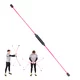 Drążek drgający (Flexi Bar Strong) inSPORTline ∙ 160 cm ∙ włókno szklane ∙ zwiększona trudność ∙ wzmacnia plecy, brzuch, mięśnie - Czerwony