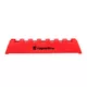 Przeszkoda sportowa / treningowa inSPORTline Rectangle ∙ żółta ∙ do slalomu ∙ nośność słupków 25 mm - Czerwony