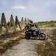 Skórzana kurtka motocyklowa W-TEC Mathal - Czarny