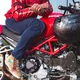 Męskie spodnie motocyklowe W-TEC Feeldy - Niebieski