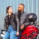 Damskie jeansowe spodnie motocyklowe W-TEC Panimali - Czarny