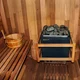 Fińska sauna beczkowa ogrodowa inSPORTline Viduor 400 ∙ drewno cedrowe ∙ piec 6 kW ∙ 4 osoby ∙ waga 420 kg