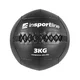 Piłka lekarska inSPORTline Walbal SE 3 kg ∙ możliwość mocowania gum / lin  ∙ podwójne szycie ∙ wytrzymała powłoka PVC ∙ BLACK EDITION