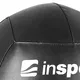 Piłka lekarska inSPORTline Walbal SE 10 kg ∙ możliwość mocowania gum / lin  ∙ podwójne szycie ∙ wytrzymała powłoka PVC ∙ BLACK EDITION