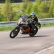 Męskie spodnie motocyklowe W-TEC Rusnac - Czarno-zielony