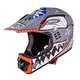 Kask downhillowy W-TEC FS-605 Allride ∙ full face ∙ do roweru i moto ∙ waga 940 g ∙ 13 otworów wentylacyjnych ∙ skorupa ABS ∙ regulowany - Cartoon - Skull Smile