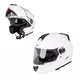 Kask motocyklowy szczękowy W-TEC Vexamo z blendą - Biały - Biały