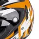 Kask motocyklowy z blendą W-TEC Dualsport - Czarno-Fluo Pomarańczowy