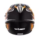 Kask motocyklowy z blendą W-TEC Dualsport - Czarno-Fluo Pomarańczowy
