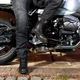 Męskie buty motocyklowe W-TEC Artway - czarny z beżową podeszwą