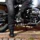 Męskie spodnie jeansy motocyklowe W-TEC Oliver - Czarny