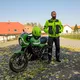 Męskie letnie spodnie motocyklowe W-TEC Alquizar - Czarno-szary