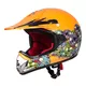 Młodzieżowy kask motocyklowy W-TEC V310 enduro - Zombie neon pomarańczowy - Zombie neon pomarańczowy