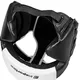 Kask bokserski inSPORTline Truluck ∙ wyściółka pochłaniająca uderzenia ∙ otwory na uszy ∙ do treningu ∙ pasek pod brodą - Czarno-biały