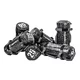 Worek treningowy / torba do ćwiczeń z uchwytami inSPORTline FitBag Camu 5 kg ∙ 7 uchwytów ∙ trening funkcjonalny ∙ cross-training
