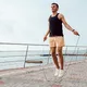 Skakanka do ćwiczeń inSPORTline Jumpstrip ∙ linka 290 cm ∙ łożyska kulkowe 608-Z ∙ miękkie rękojeści ∙ idealna na wytrzymałość