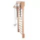 Drabinka gimnastyczna inSPORTline Dremar 250×90 cm ∙ 14 szczebli ∙ nośność 130 kg ∙ drewno bukowe ∙ drążek ∙ poręcze