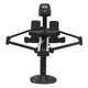 Wioślarz treningowy inSPORTline Power Master X ∙ hydrauliczny system oporu ∙ 12 poziomów oporu ∙ płynny ruch ∙ uchwyt na tablet ∙ LCD - Czarny