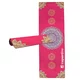 Mata do jogi Sunshine inSPORTline – zamszowa 183 × 61 cm ∙ 4 mm ∙ antypoślizgowa - Beżowy - Czerwony