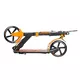 Hulajnoga składana inSPORTline Fricola · aluminiowa · koła 200 mm · waga 4,3 kg · nośność 100 kg · wys. 77-91 cm · hamulec ręczny/nożny - Czarno-turkusowy