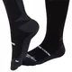Skarpety kompresyjne inSPORTline Compagio AG+ ∙ unisex ∙ antybakteryjne ∙ Siltex AG+ ∙ odprowadzanie potu ∙ elastyczne - Czarny