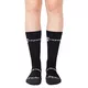 Skarpety kompresyjne inSPORTline Compagio AG+ ∙ unisex ∙ antybakteryjne ∙ Siltex AG+ ∙ odprowadzanie potu ∙ elastyczne - Czarny