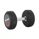 Hantle jednoręczne inSPORTline Profi CPU ∙ waga 2,5-50 kg ∙ kształt hex ∙ stal z gumą/PVC ∙ antypoślizgowy uchwyt