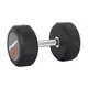 Hantle jednoręczne inSPORTline Profi CPU ∙ waga 2,5-50 kg ∙ kształt hex ∙ stal z gumą/PVC ∙ antypoślizgowy uchwyt