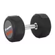 Hantle jednoręczne inSPORTline Profi CPU ∙ waga 2,5-50 kg ∙ kształt hex ∙ stal z gumą/PVC ∙ antypoślizgowy uchwyt