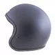 Kask motocyklowy na chopper W-TEC Badachos i gogle Steamrust - Czarny matowy