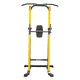 Stacja wielofunkcyjna inSPORTline Power Tower PT250 ∙ drążek + dipy + stojak ∙ udźwig 150 kg ∙ drążek z wieloma uchwytami - Czarno-żółty