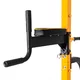 Stacja wielofunkcyjna inSPORTline Power Tower PT250 ∙ drążek + dipy + stojak ∙ udźwig 150 kg ∙ drążek z wieloma uchwytami - Czarno-żółty