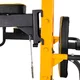 Stacja wielofunkcyjna inSPORTline Power Tower PT250 ∙ drążek + dipy + stojak ∙ udźwig 150 kg ∙ drążek z wieloma uchwytami - Czarno-żółty