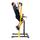 Stacja wielofunkcyjna inSPORTline Power Tower PT250 ∙ drążek + dipy + stojak ∙ udźwig 150 kg ∙ drążek z wieloma uchwytami - Czarno-żółty