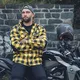 Koszula motocyklowa W-TEC Terchis - Czerwony