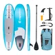 Paddleboard deska SUP z akcesoriami 320 cm inSPORTline WaveTrip 10'6" G3 - Niebieski - Niebieski