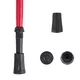 Kijki trekkingowe inSPORTline Altiplano 100 Pair ∙ 3-sekcyjne teleskopowe ∙ antywstrząsowe ∙ odblaskowe ∙ ergonomiczne rączki ∙ para 540 g