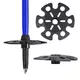 Kijki trekkingowe inSPORTline Altiplano 100 ∙ lekkie aluminiowe ∙ teleskopowe 3-sekcyjne ∙ 540 g/para ∙ amortyzacja wstrząsów ∙ ergonomiczne uchwyty