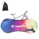 Ochronny pokrowiec rowerowy inSPORTline torba BIG8 - Czarny - Kolorowy