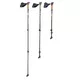 Kijki Nordic Walking inSPORTline Slogen ∙ teleskopowe 3-częściowe ∙ aluminium ∙ uchwyty korkowe ∙ 540 g para ∙ gumowe stopki ∙ paski z rzepem