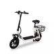 Hulajnoga elektryczna z siodełkiem W-TEC Billar II 500W ∙ koła 12″ ∙ 30 km zasięg - Zielony - Biały