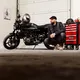 Męskie jeansy motocyklowe W-TEC Kancelor - Szary
