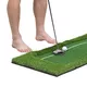 Mata treningowa golfowa inSPORTline Depique ∙ ćwiczenia celności ∙ 2 uniesione dołki ∙ sztuczna trawa 10 mm ∙ stabilna ∙ przenośna