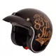 Kask motocyklowy otwarty W-TEC Café Racer - 3Ways Surf - 3 sposoby surfowania w kolorze brązowym