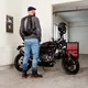 Męskie dżinsy motocyklowe W-TEC Grandus EVO - Niebieski