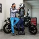 Męskie jeansowe spodnie motocyklowe W-TEC Shiquet z ochraniaczami
