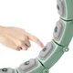 Hula hop z obciążeniem inSPORTline Weight Hoop Lite 69–135 cm ∙ magnetyczne wypustki ∙ ekran LCD ∙ regulowany obwód
