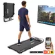 Składana bieżnia domowa inSPORTline ZenRun Fold 10 ∙ do chodzenia ∙ 1-6 km/h ∙ nośność 120 kg ∙ pod biurko ∙ składana ultra kompaktowa